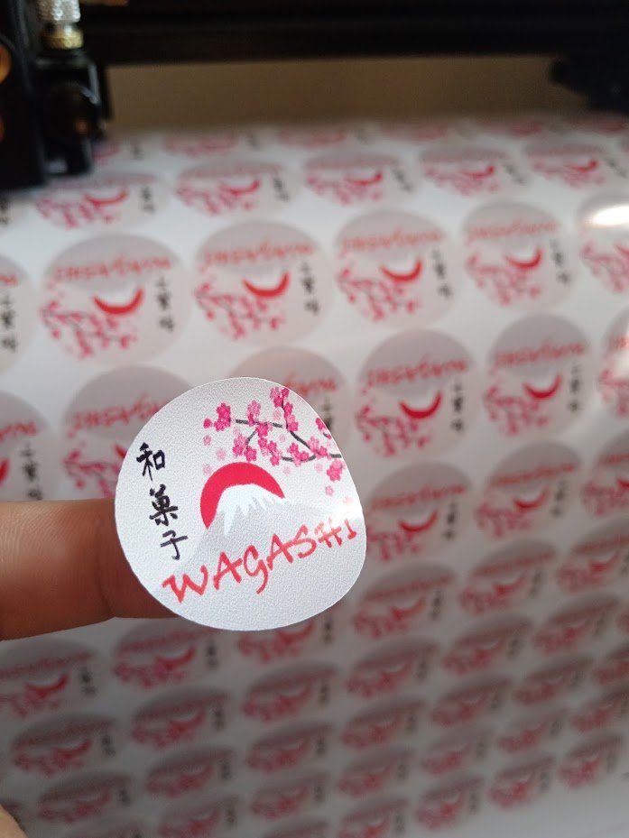 Stickers personalizados para pastelerías
