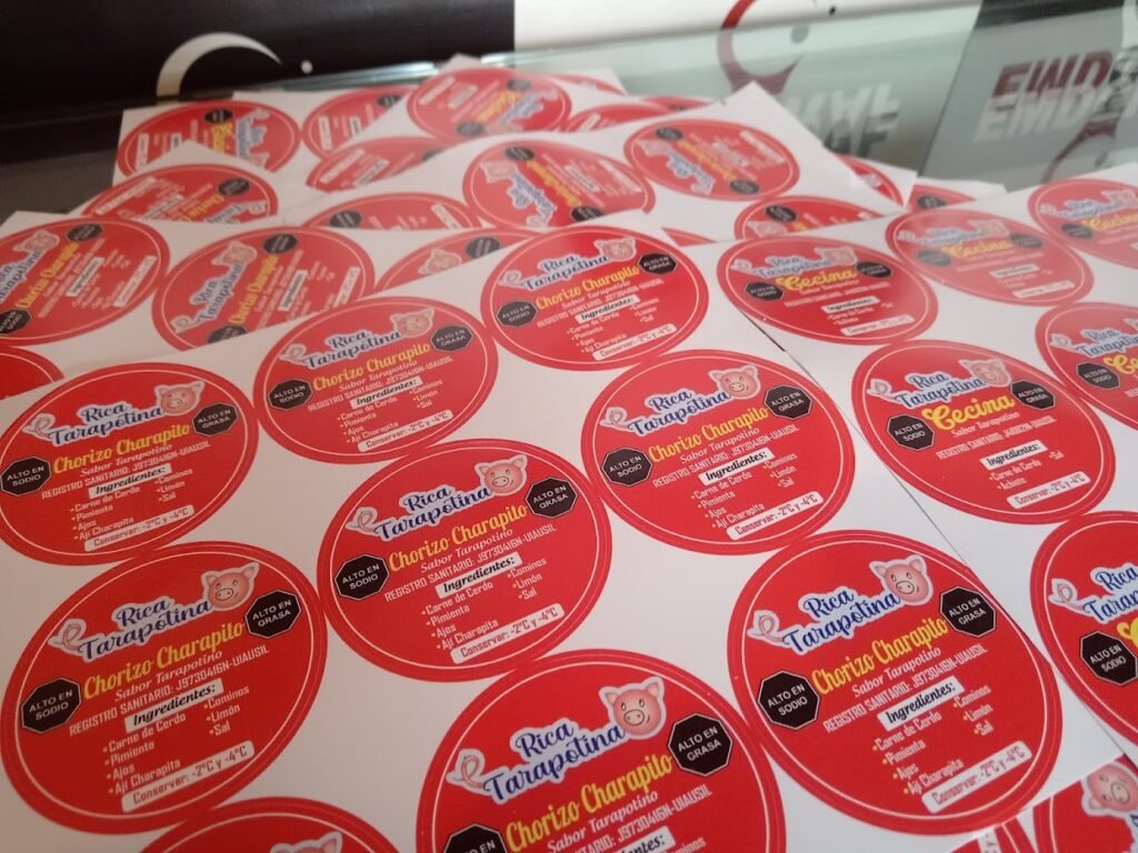 Servicio de impresión de stickers troquelados personalizados