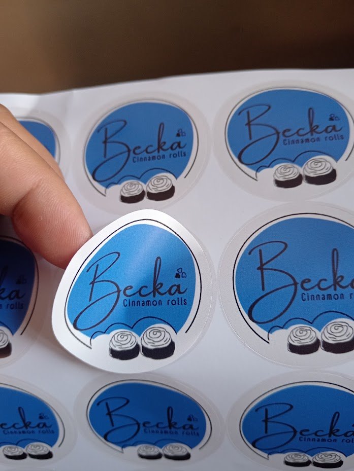 Stickers troquelados personalizados para marcas