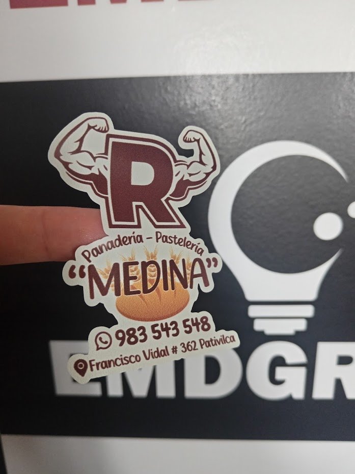 Stickers troquelados personalizados para empresas