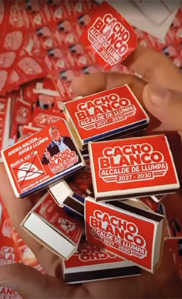 Stickers para cajas de fósforos personalizados impresos en alta calidad para fabricantes y distribuidores.