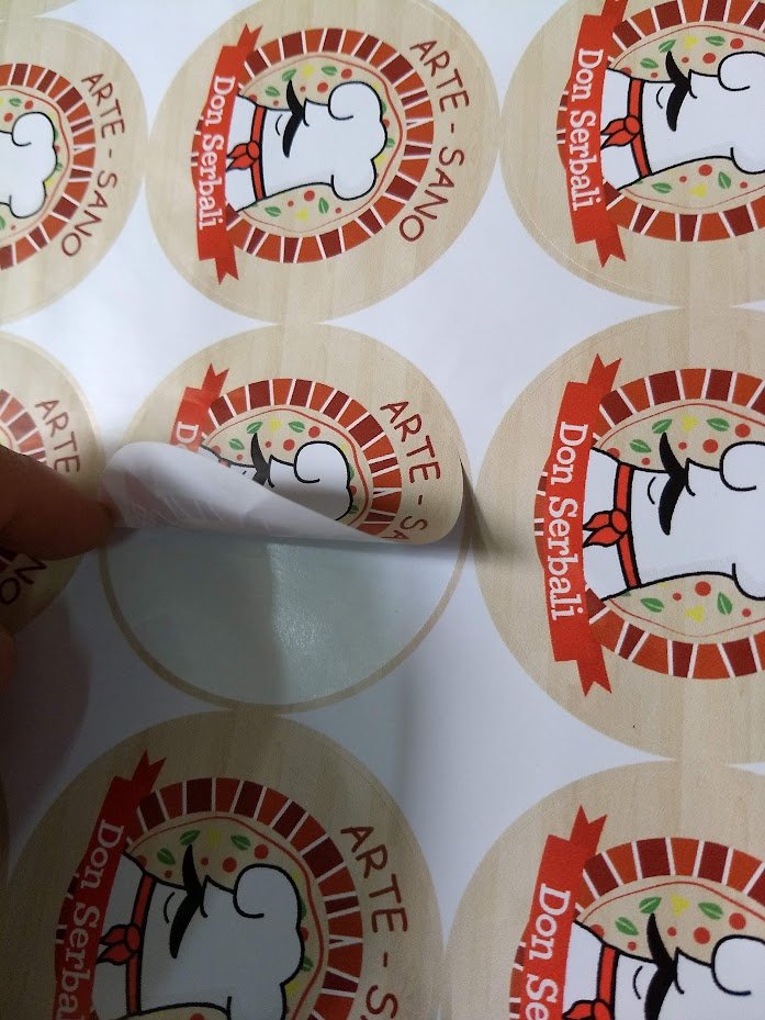 Stickers para cajas personalizados para negocios y productos