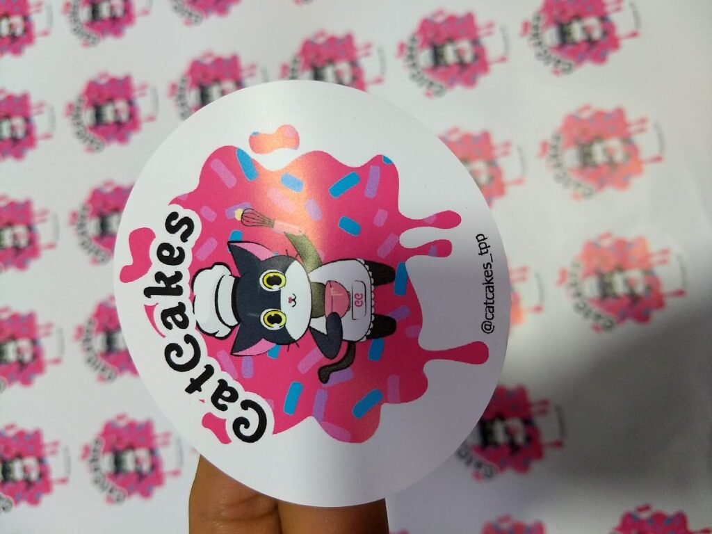 Stickers para panaderías personalizados para bolsas y cajas